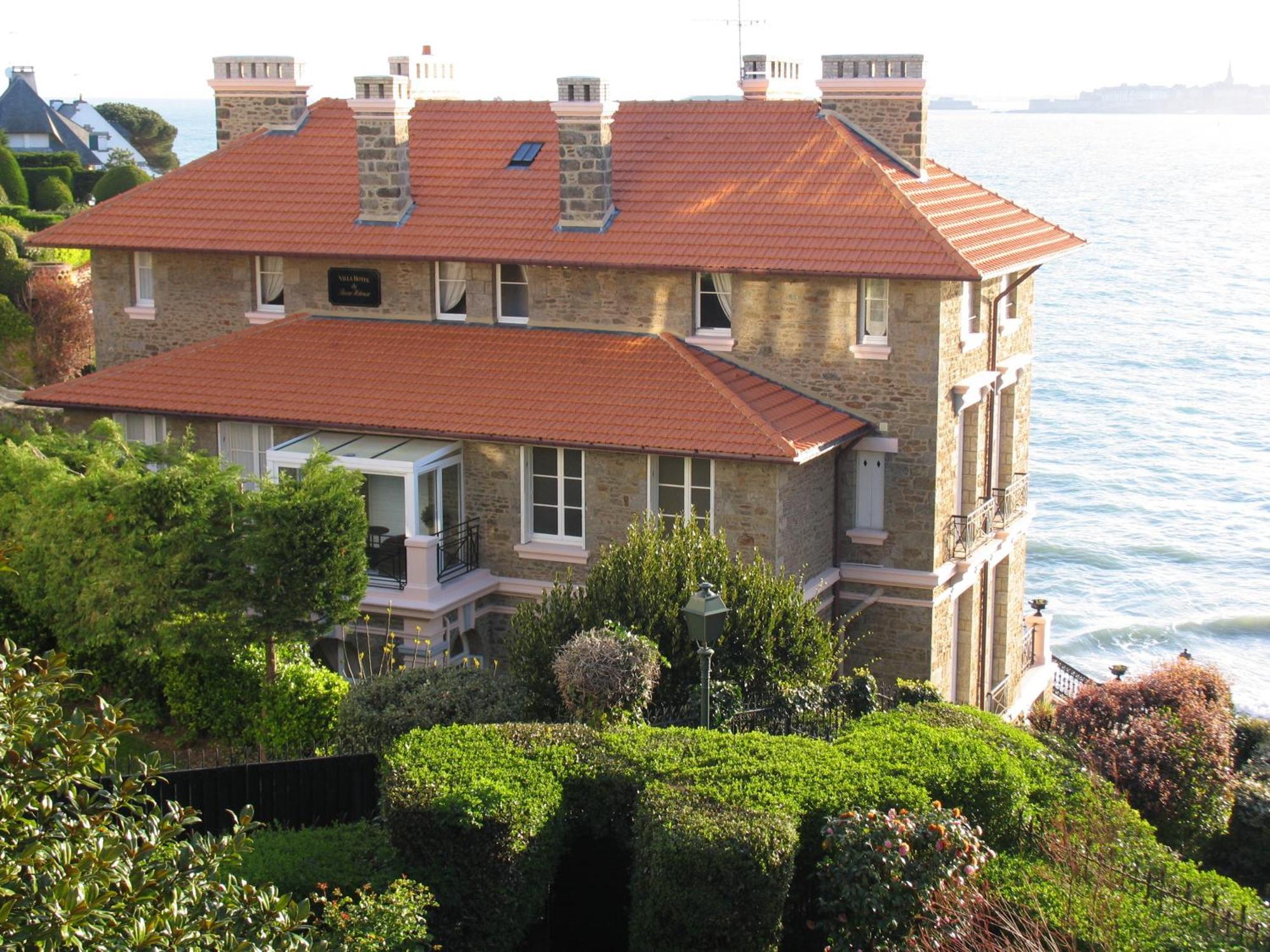 Hotel Villa Reine Hortense Dinard Esterno foto