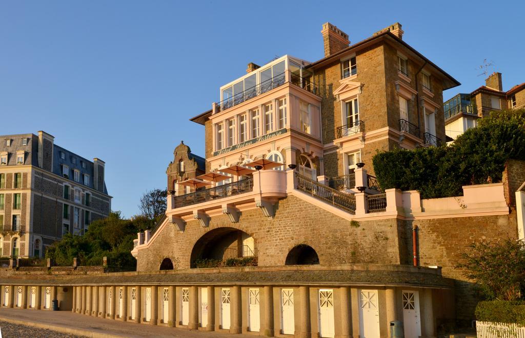 Hotel Villa Reine Hortense Dinard Esterno foto