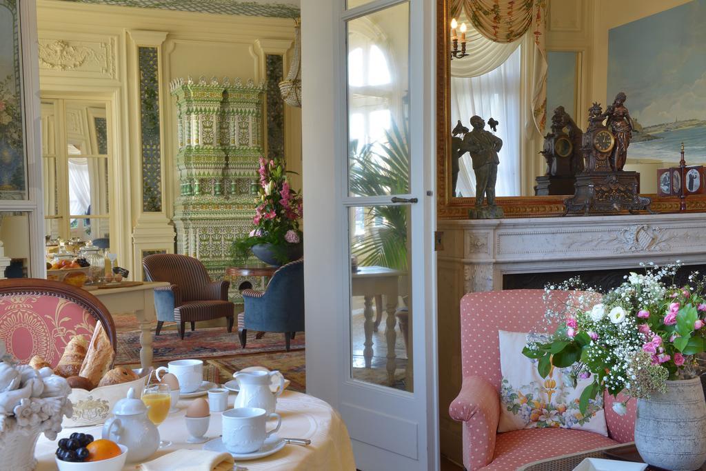 Hotel Villa Reine Hortense Dinard Esterno foto