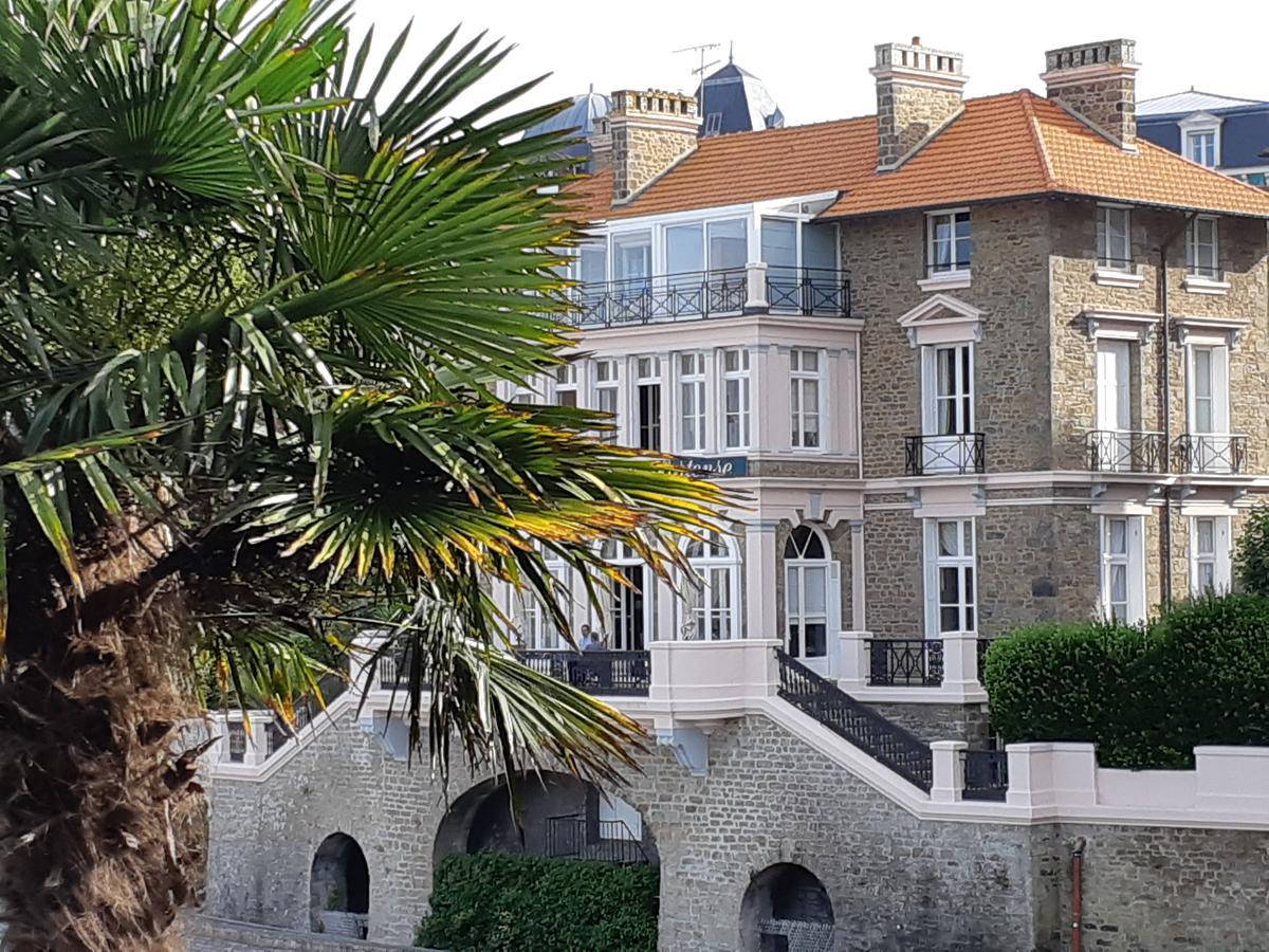 Hotel Villa Reine Hortense Dinard Esterno foto